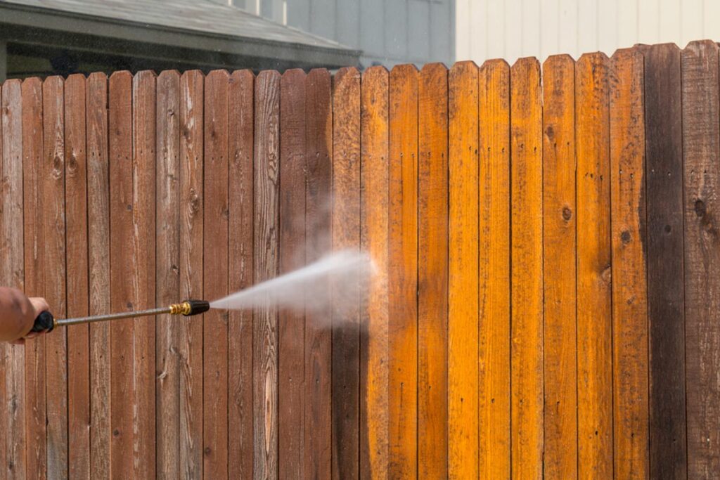 fence cleaning company near me